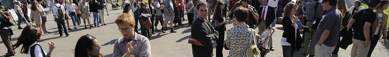 Crowd of People - Bioneers Conference - 2